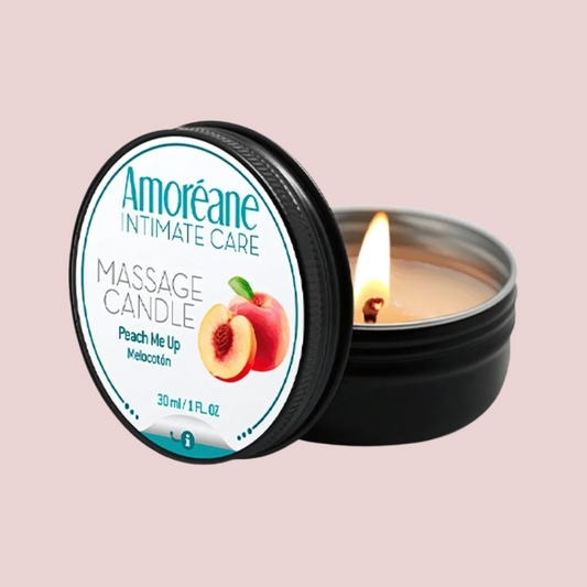 AMOREANE - BOUGIE DE MASSAGE PÊCHE